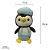 Pinguim de Pelúcia 30cm Azul, toque macio, presente, máquina de bichinhos, ursinho de pelúcia - Imagem 2