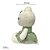 Gata Lady de Pelúcia 36cm, Verde Oliva, toque macio, presente, máquina de bichinhos, ursinho de pelúcia - Imagem 3