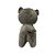 Gato de Pelúcia com Gravata, 25cm, Cinza, toque macio, presente, ursinho de pelúcia - Imagem 4