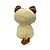Gato de Pelúcia com Olhos Grandes Brilhantes 20cm, toque macio, presente, máquina de bichinhos, ursinho de pelúcia - Imagem 4