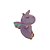 Unicórnio de Pelúcia 17cm Roxo Lavanda, toque macio, presente, máquina de bichinhos, ursinho de pelúcia - Imagem 1