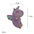 Unicórnio de Pelúcia 17cm Roxo Lavanda, toque macio, presente, máquina de bichinhos, ursinho de pelúcia - Imagem 2