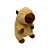Capivara de Pelúcia Bege, 30cm toque macio, presente, ursinho de pelúcia - Imagem 1