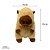 Capivara de Pelúcia Bege, 30cm toque macio, presente, ursinho de pelúcia - Imagem 2