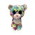 Gato Colorido com Olhos Grandes e Brilhantes Pelúcia 20cm, toque macio, presente, máquina de bichinhos, ursinho de pelúc - Imagem 1