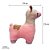 Lhama de Pelúcia com Pés Cintilantes, Pink, toque macio, presente, máquina de bichinhos, ursinho de pelúcia - Imagem 2