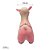 Lhama de Pelúcia com Pés Cintilantes, Pink, toque macio, presente, máquina de bichinhos, ursinho de pelúcia - Imagem 3