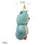 Pinguim Unicórnio de Pelúcia 30cm Azul, toque macio, presente, máquina de bichinhos, ursinho de pelúcia - Imagem 3