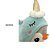 Pinguim Unicórnio de Pelúcia 30cm Azul, toque macio, presente, máquina de bichinhos, ursinho de pelúcia - Imagem 6