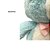Urso de Pelúcia Azul bebê com laço, toque macio, presente maternidade, ursinho de pelúcia - Imagem 6