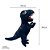 Dinossauro de Pelúcia 30cm Marinho, toque macio, presente, máquina de bichinhos, ursinho de pelúcia - Imagem 2