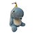 Dino Festa Dinossauro de Pelúcia 20cm na cor azul celeste, toque macio, presente, máquina de bichinhos, ursinho de pelúc - Imagem 1