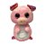 Porco, Porquinho de Pelúcia com Olhos Grandes Brilhantes 20cm, toque macio, presente, máquina de bichinhos, ursinho de p - Imagem 1