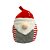 Papai Noel de Pelúcia Formato Squish - Imagem 1