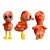 Flamingo de Pelúcia Olhos Grande e Brilhantes Coral - Imagem 5