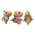 Dinossauro de Pelúcia com Asas Cintilantes Rosa Claro - Imagem 5