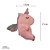 Kit 2 Unicórnios com Asas de Pelúcia Pequeno 17cm, pelúcia fofa - Imagem 2