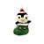 Pinguim na Meia de Natal, decoração de natal, pelúcia fofa, bichinho de pelúcia - Imagem 1