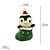 Pinguim na Meia de Natal, decoração de natal, pelúcia fofa, bichinho de pelúcia - Imagem 2