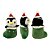 Pinguim na Meia de Natal, decoração de natal, pelúcia fofa, bichinho de pelúcia - Imagem 5