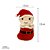 Papai Noel na Meia de Natal, decoração de natal, pelúcia fofa - Imagem 2