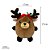 Alce Pelúcia de Natal, bichinho de pelúcia, decoração de natal, pelúcia fofa - Imagem 2