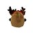 Alce Pelúcia de Natal, bichinho de pelúcia, decoração de natal, pelúcia fofa - Imagem 4