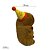 Capivara de Pelúcia com Chapéu Happy Birthday Médio 30cm, pelúcia fofa - Imagem 3