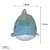 Baleia Unicórnio de Pelúcia Star Azul 25cm, pelúcia fofa - Imagem 2