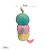 Centopéia de Pelúcia Candy Colors 25cm, pelúcia fofa - Imagem 3