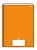 CADERNO BROCHURAO LARANJA 96FLS STIFF JANDAIA - Imagem 1