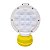Sinalizador Viário Cone 12 LEDs Sensor Luz Obra Performance - Imagem 7