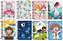 Caderno capa dura 1/4 espiral 90 folhas Infantil Bliss Cadersil - Imagem 1