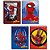 Caderno capa dura 1/4 brochura 80fls Spiderman Starschool Jandaia - Imagem 1