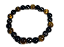 Pulseira Hematita com Olho de Tigre - Imagem 2