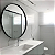 Espelho Decorativo Redondo Lapidado 60cm + Kit Instalação - Imagem 1