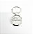 Chaveiro Redondo Inox Personalizado - Imagem 4
