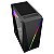 Gabinete Gamer K-Mex Yaiba I, CG-05AA, 1 Fita LED RGB, Vidro Temperado, Sem Fonte, Sem Fan, Preto - CG05AARH001CBOX - Imagem 2