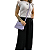 Kit Mãe & Filha 2 Peças Bolsa Feminina Média & Grande  - Roxo & Creme - Imagem 4