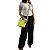 Kit Mãe & Filha 2 Peças Bolsa Feminina Média & Grande  - Verde Limão - Imagem 2