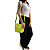 Kit Mãe & Filha 2 Peças Bolsa Feminina Média & Grande  - Verde Limão - Imagem 3