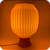 Abajur Japão - Laranja - Imagem 2