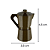 Chaveiro Cafeteira Italiana - Marrom - Imagem 9