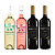 Kit 4 Vinhos Coleção Paso de Los Andes Branco Rosé Tintos - Imagem 1
