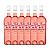 Kit 6 Vinho Rosé Cabernet Sauvignon Paso de Los Andes - Imagem 1