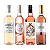 Kit 4 Vinhos Rosé Itália França Argentina Chile - Imagem 1
