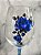 TAÇA LUXO AZUL PINTADA - Imagem 2