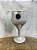 TAÇA CINZA DECORADA - Imagem 1