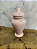 Quartinha de porcelana Sem Asa - 13cm - Rosa - Imagem 1