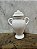 Quartinha de porcelana Com Asa - 18cm - Branca - Imagem 1